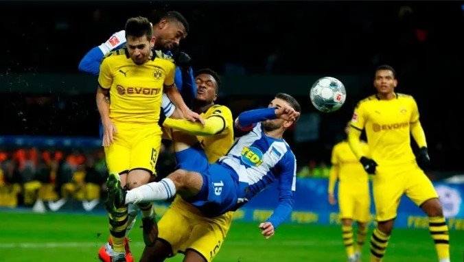 Highlight trận đấu Hertha BSC vs Borussia Dortmund ngày 19/12 | Xem lại trận đấu