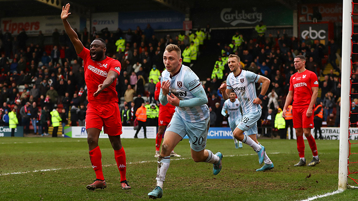 Highlight trận đấu Kidderminster Harriers vs West Ham United ngày 05/02 | Xem lại trận đấu