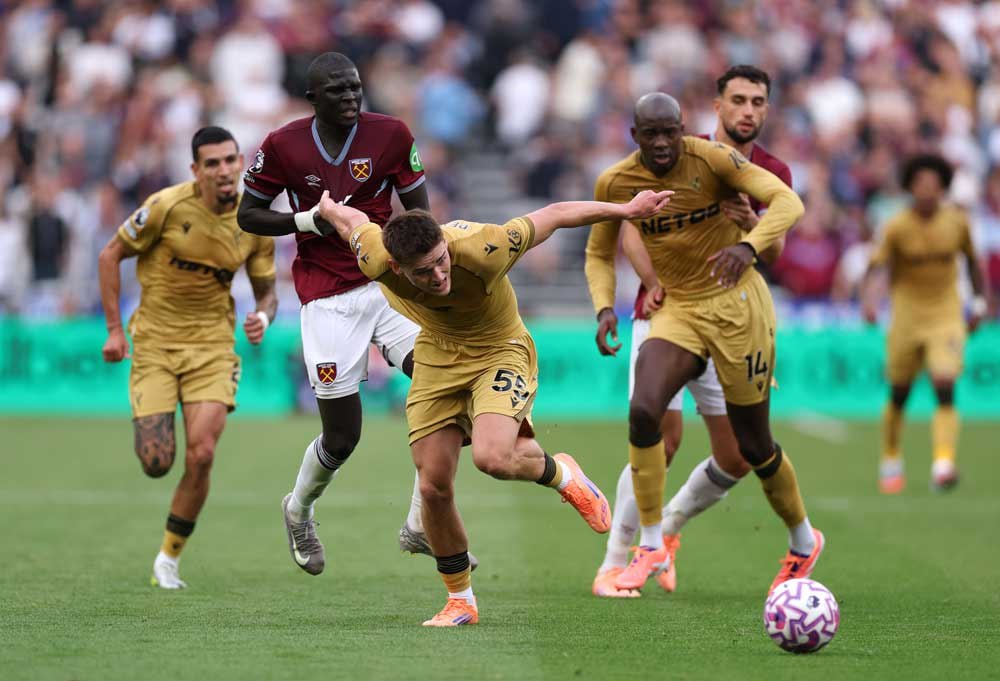 West Ham vs Crystal Palace (21:00 – 20/09) | Xem lại trận đấu